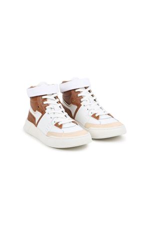 sneakers in pelle bianco CHLOE' KIDS | C20288117